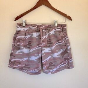 Roma Concept by Rosee Pink Camo Shorts